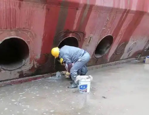 竟陵街道船坞堵漏